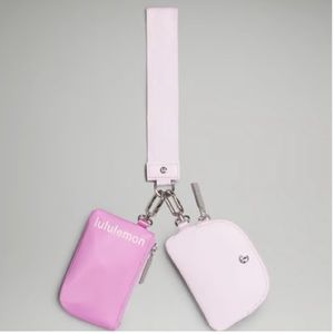 Lululemon dual pouch wristlet
